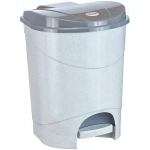 Контейнер для мусора с педалью 19л Мраморный 0,384,297х0,302м