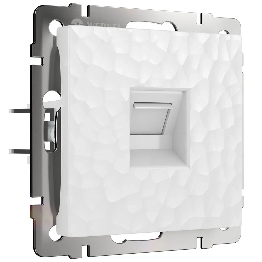 Розетка Ethernet RJ-45 Hammer (белый) W1281001
