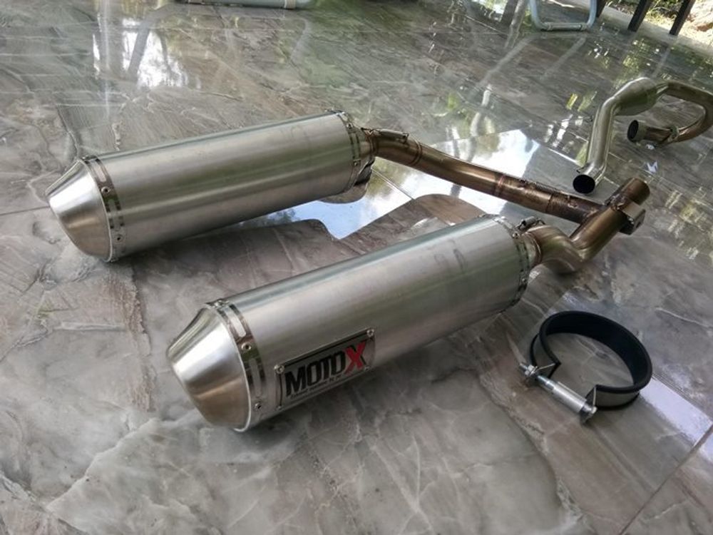 Full Exhaust System for Honda CRF250LMRally (20122020). Made in