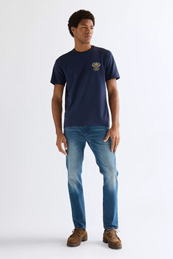 Футболка мужская WRANGLER SMALL AMERICANA TEE NAVY