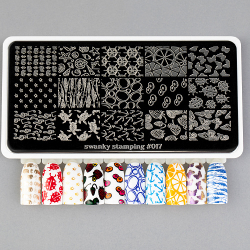 Пластина Swanky Stamping 017