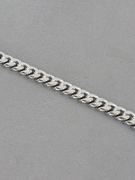 Мужской браслет из стали, панцирное плетение