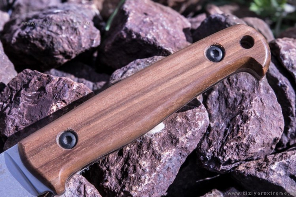 Туристический нож Pioneer Sleipner StoneWash Орех
