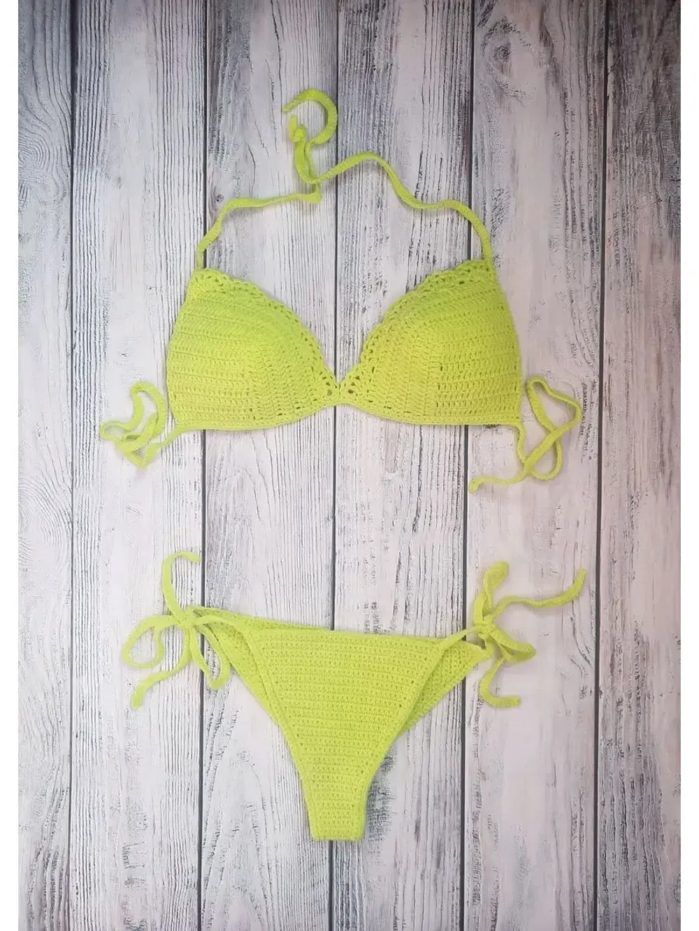 Вязаный купальник