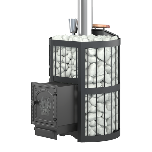 Чугунная печь для бани ЭТНА Стандарт 24 (ДТ-4) Закрытая каменка