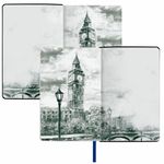 Ежедневник недатированный А5 (138х213 мм), BRAUBERG VISTA, под кожу, гибкий, 136 л., "London", 111993