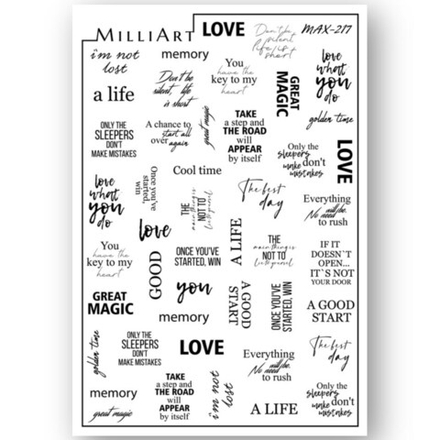 MilliArt, Слайдер-дизайн MAX-217