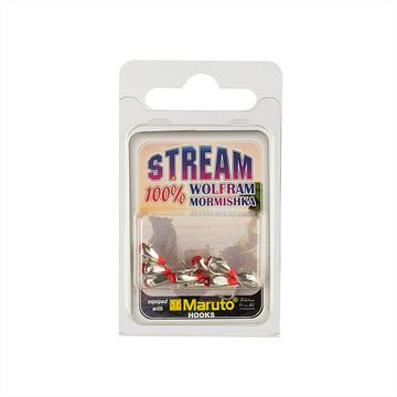 Мормышка вольф Капля с ушком Эребус камень подм фосф 4мм 0,95гр Sil (MW-6440AP-Sil) Helios