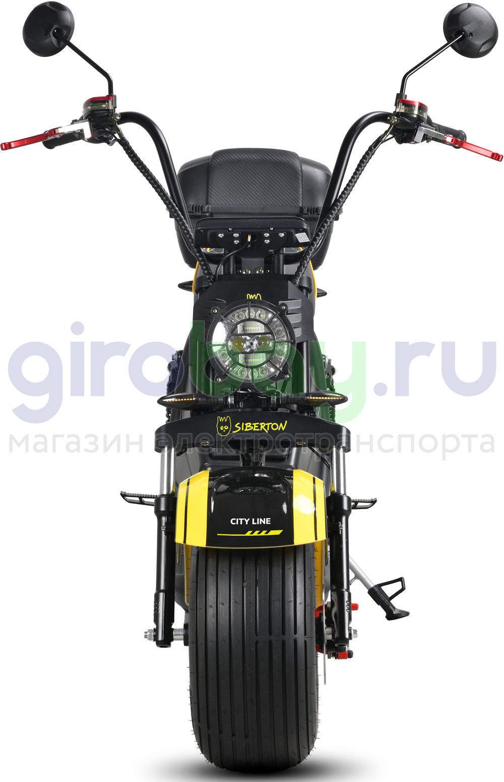 Электроскутер SIBERTON PRO 2000W (60V/21Ah) летние покрышки фото №8