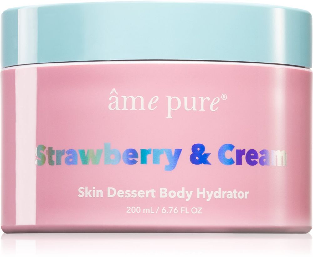âme pure увлажняющий крем для тела с ароматом клубники Strawberry &amp; Cream Skin Dessert Body Hydrator