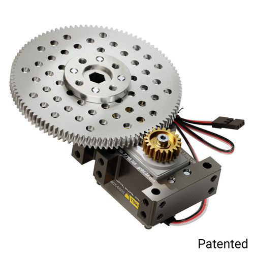 Stingray-5 Servo Gearbox (0.83 sec/60°, 12 RPM, 1750 oz-in Torque, 360° Rotation) - Feedback Mode