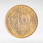 France, 10 Centimes 1990, VF