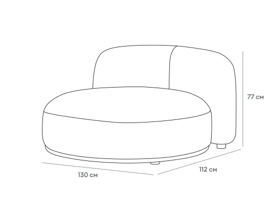 Кушетка Fabro 863588