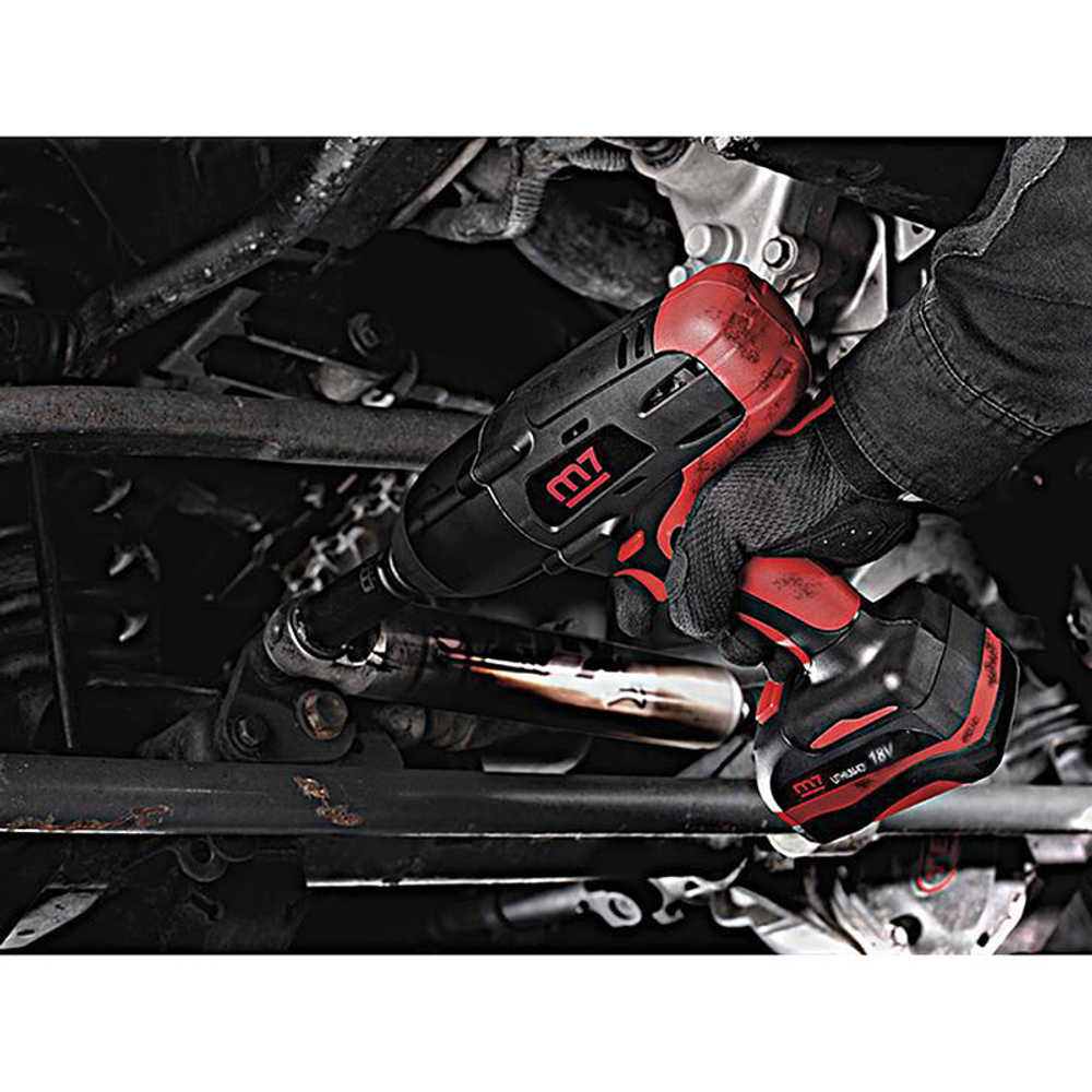 MIGHTY SEVEN (DW-18502) Гайковерт аккумуляторный ударный 1/2", 1220 Нм, 18В