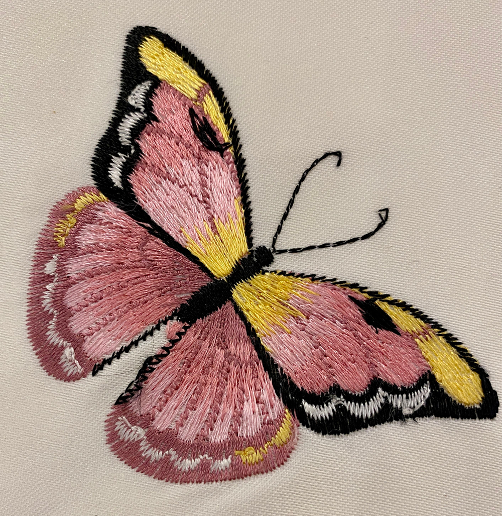 Наволочка декоративная с вышивкой (Германия) 45х45см