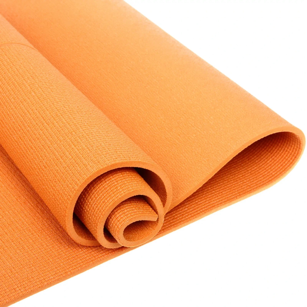 Коврик для йоги 8 мм 173х61 см «Ритм» ПВХ, в ассортименте