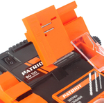 Точильный станок PATRIOT BG100, универсальный, защитный экран, 1350 об./мин., 8 мм