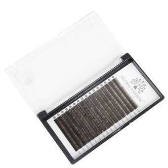 Набор ленточных ресниц Global Fashion Premium Lashes микс (7-13 мм) M 0.10, чёрный