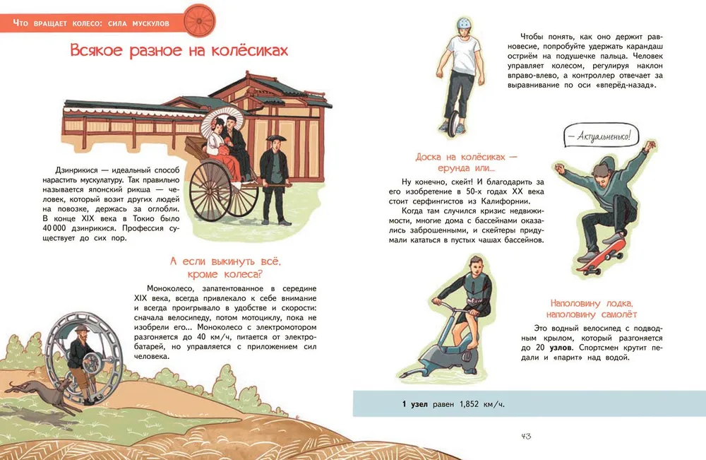 Куда катится колесо. История изобретений и транспорта