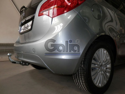 Фаркоп оцинкованный Galia O064C для Opel Meriva 2010-(паспорт и сертификат в комплекте)(без электрики)