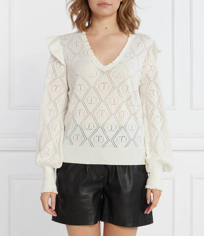 Свитер TWINSET - белый(232TP3270)