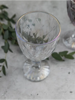 Набор фужеров для вина, 330 мл, 6 шт. перламутровый