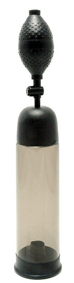 Помпа с прозрачной колбой и грушей сверху (Цвет: дымчатый)