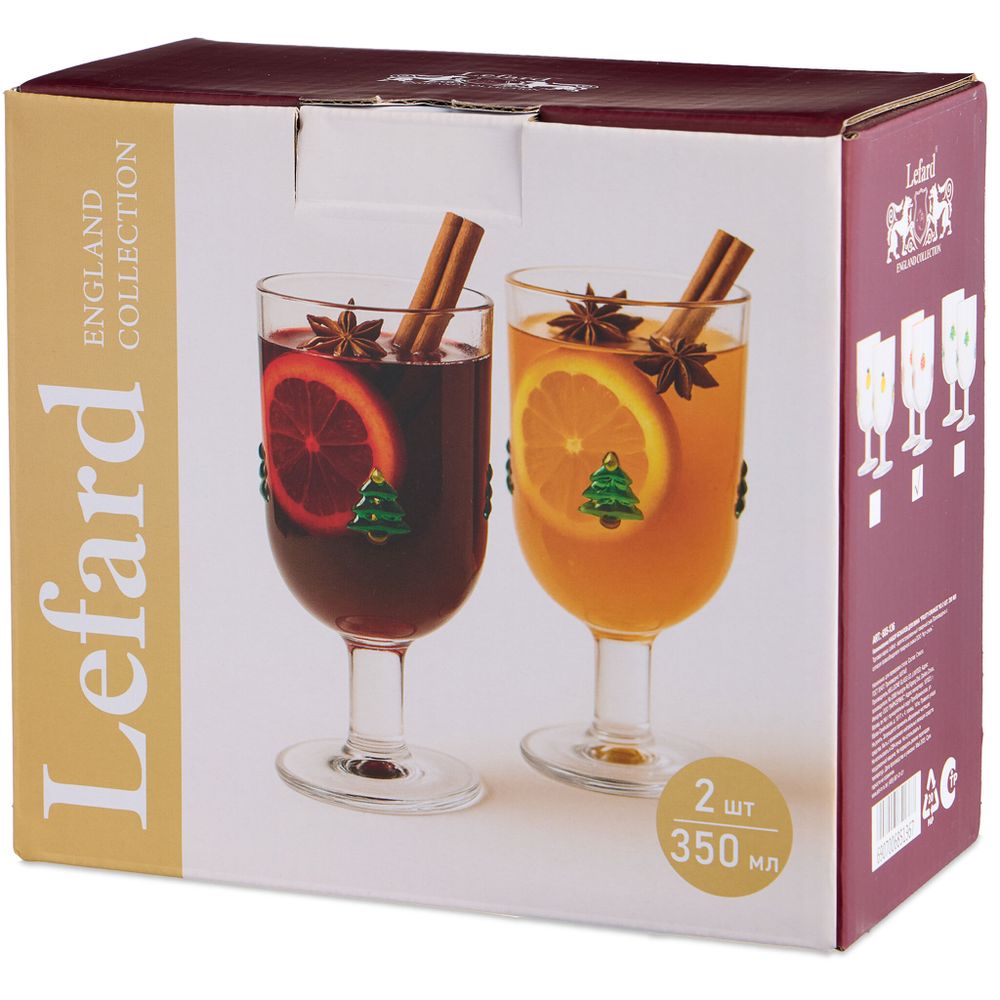 НАБОР БОКАЛОВ ДЛЯ ВИНА "FRUITY ORANGE" ИЗ 2 ШТ. 350 МЛ