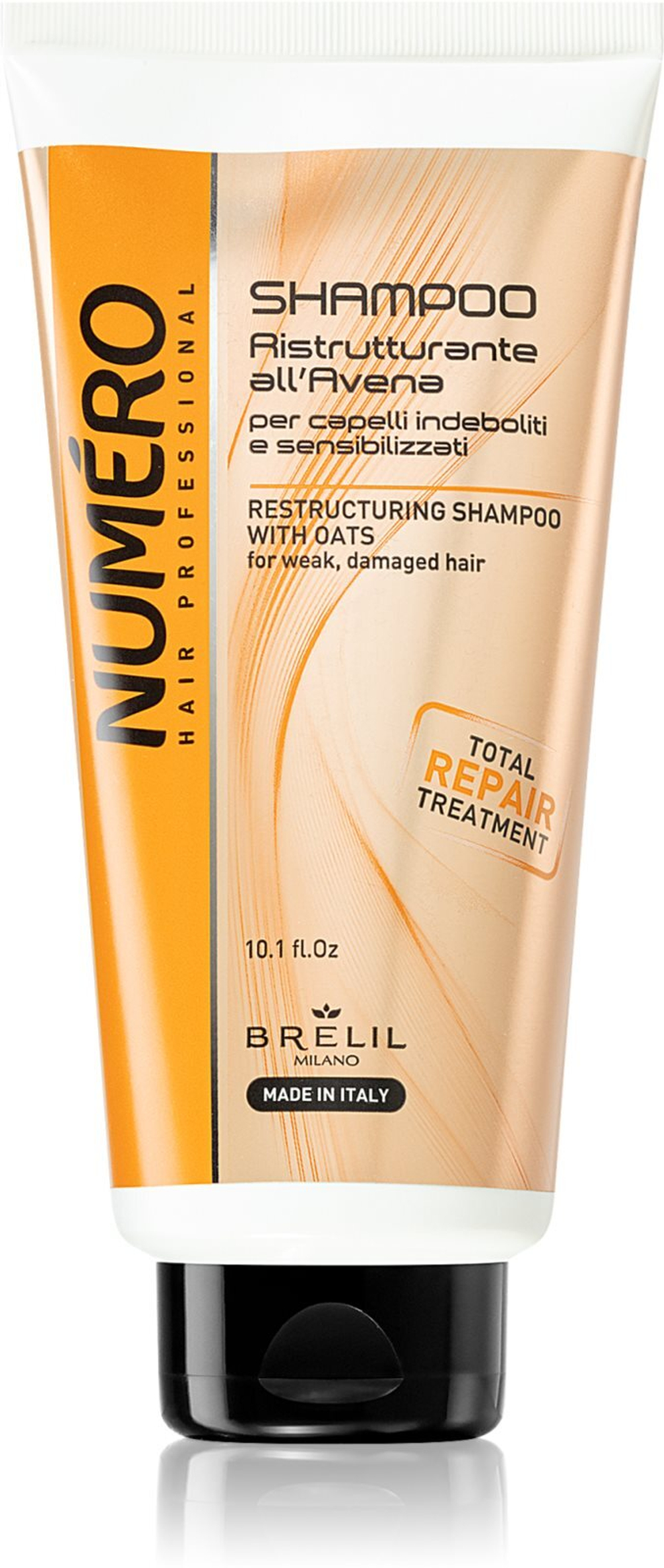Brelil Numero Restructuring - реструктурирующий шампунь /   300  ml  / GTIN 8011935052905