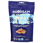 GoodSam PBC, органические необработанные грецкие орехи, половинки и кусочки, 227 г (8 унций)