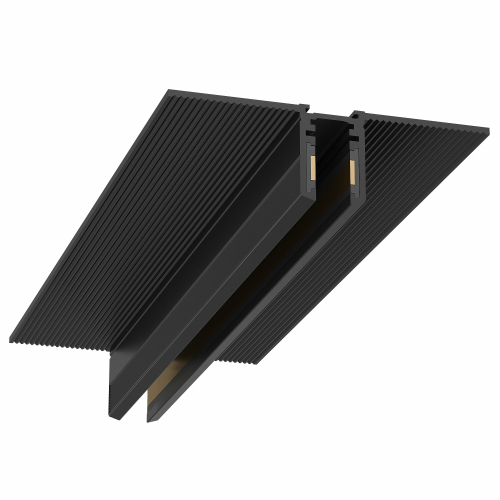 ST066.419.00 Шинопровод встраиваемый SUPER5 под ГКЛ 9 мм ST-Luce Черный Длина 1 000мм