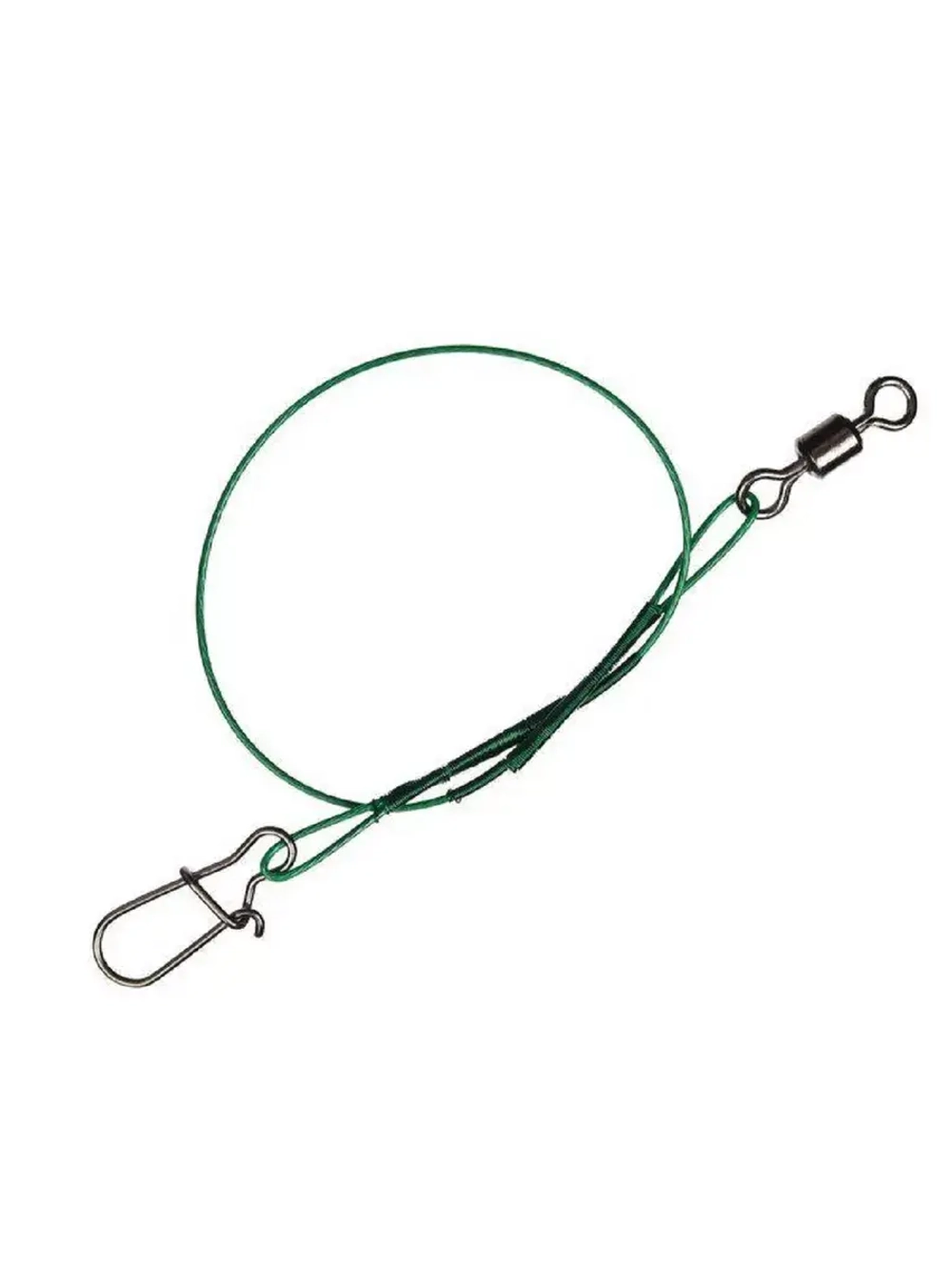 Набор стальных поводков 1x7 в оплетке 5шт, 18см, 13кг