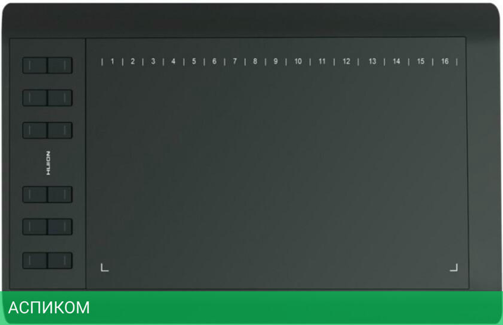 Графический планшет Huion H1060P