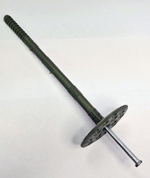 10х180 IZM дюбель + ГВОЗДЬ (1+2) для изоляц. материалов (100 шт.)