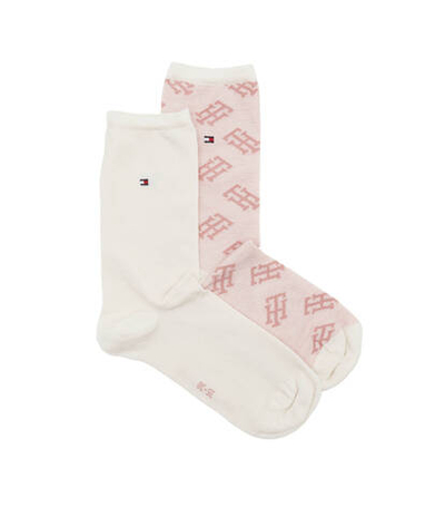 Носки 2 пары Tommy Hilfiger - розовый(701225896)