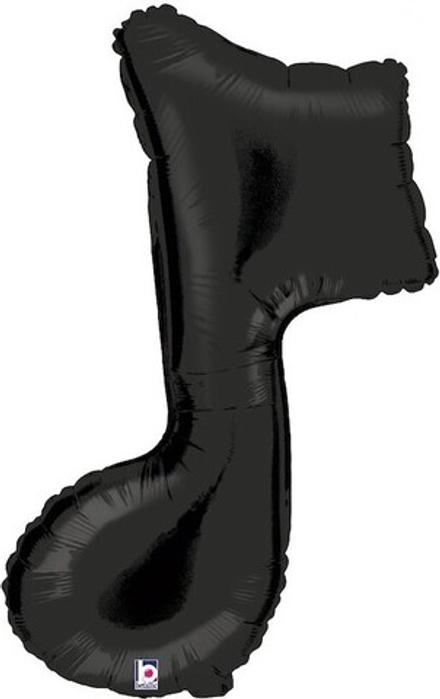 Нота черная / Black note / 1 шт / В263