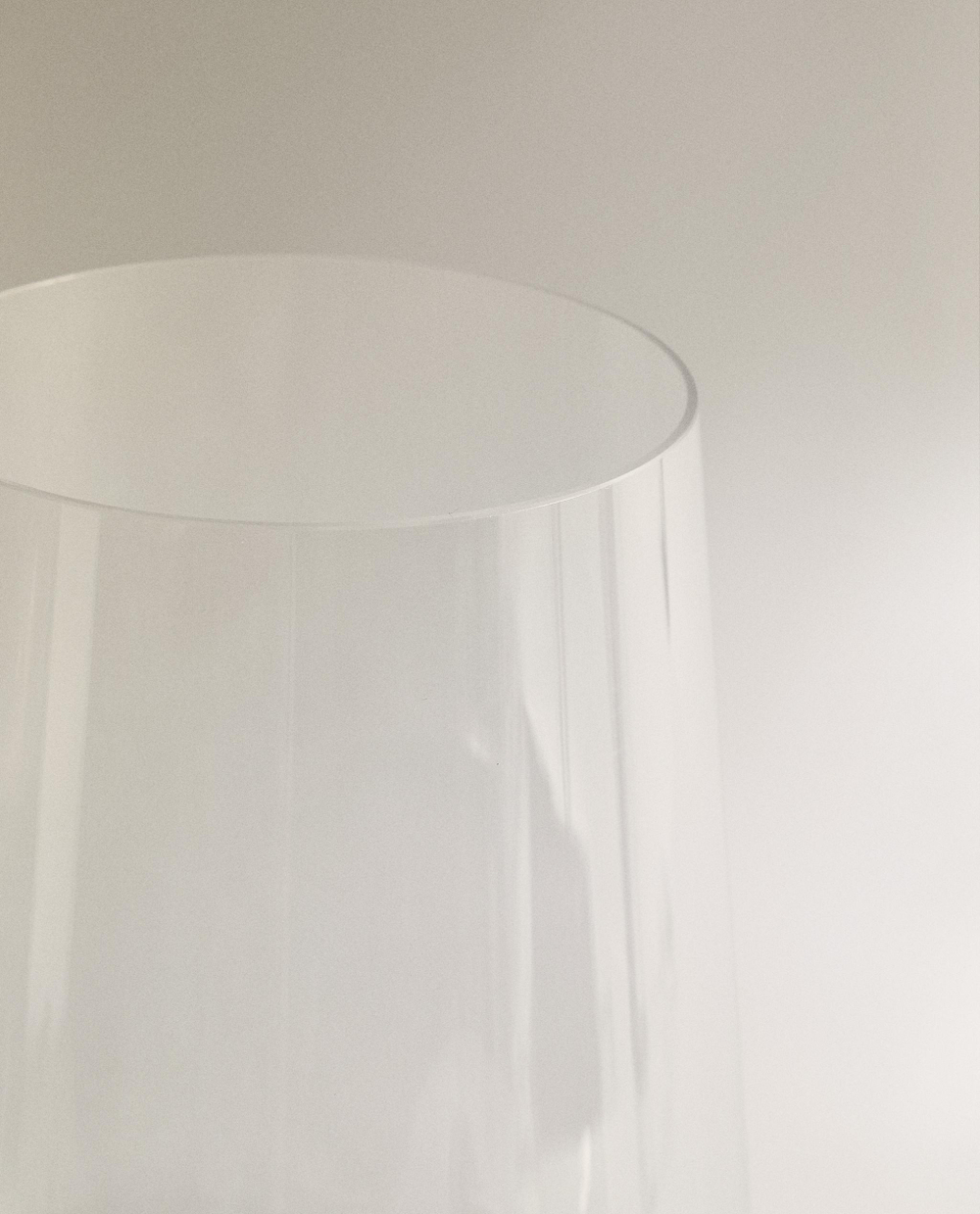 Zara Home бокал из стекла, цвет прозрачный, 23.4 см