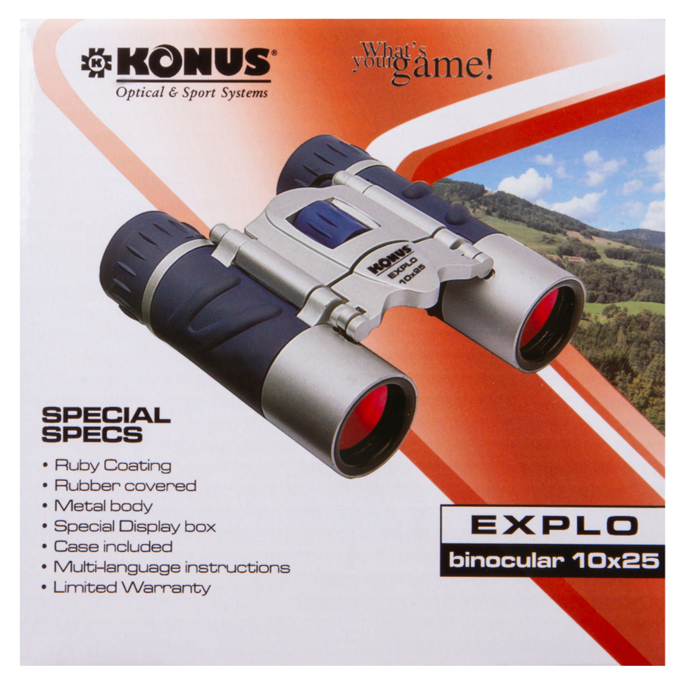 Бинокль Konus Explo 10x25