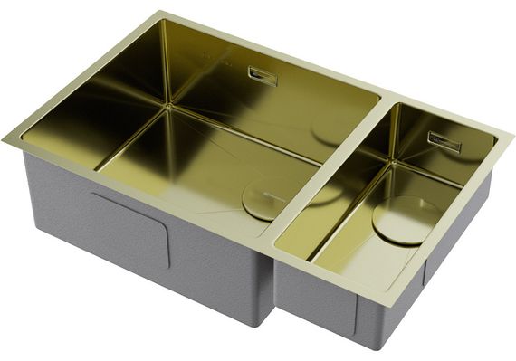 Кухонная мойка OMOIKIRI Taki 69-2-U/IF-LG-L Side(арт.4997051)