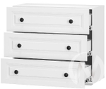 Комод КМ-01 МС Софт (белый/эмаль белая F26)