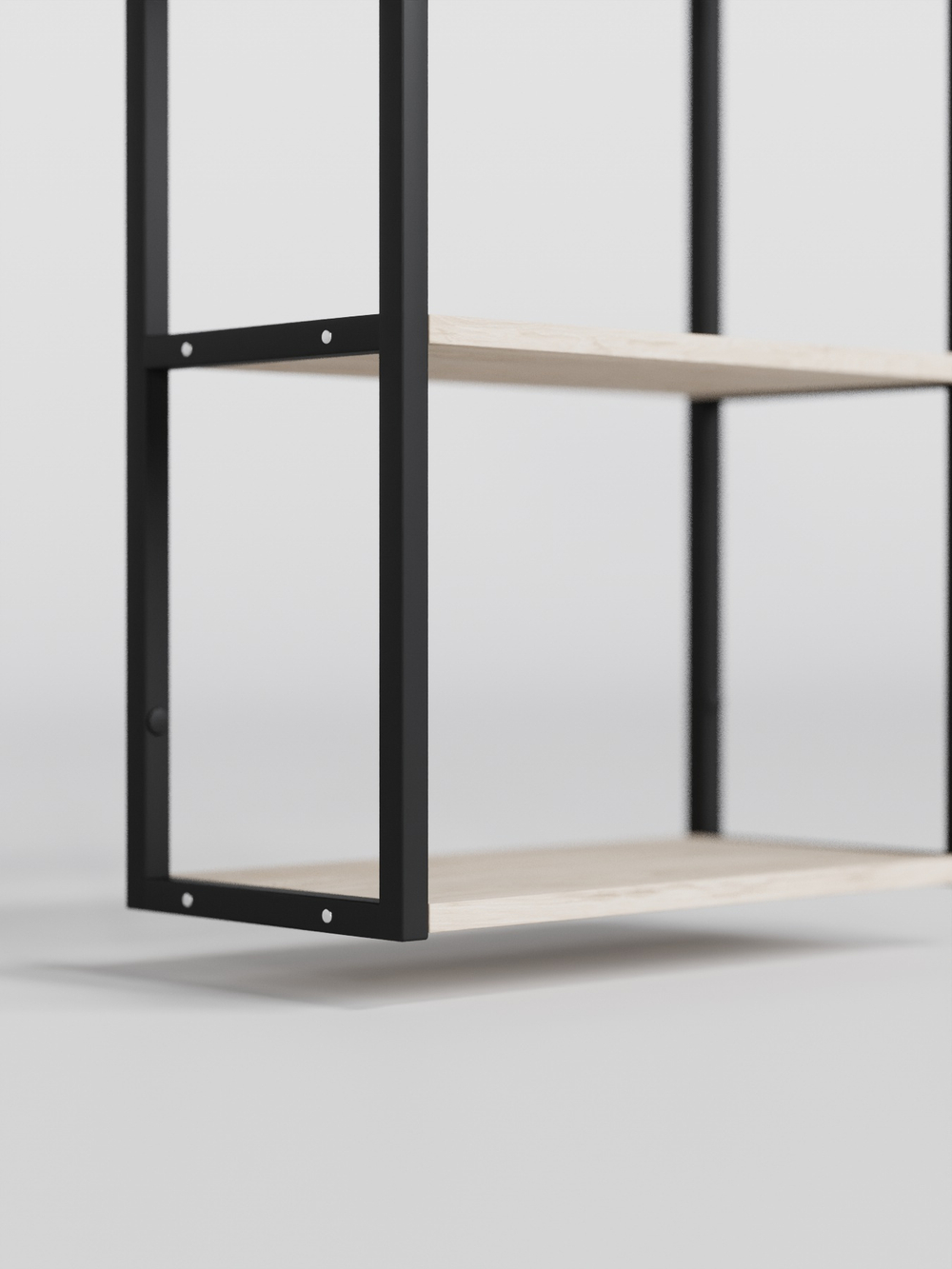 Полка настенная высокая лофт LINEA MAXI