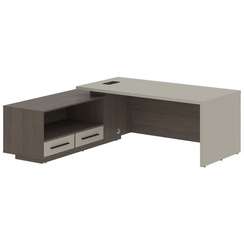 Стол руководителя с тумбой VCT 2119(L)  2100х1900х750 VELION