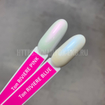 LOVELY Топ RIVIERE BLUE жемчужный с эффектом втирки (без липкого слоя), 7 ml