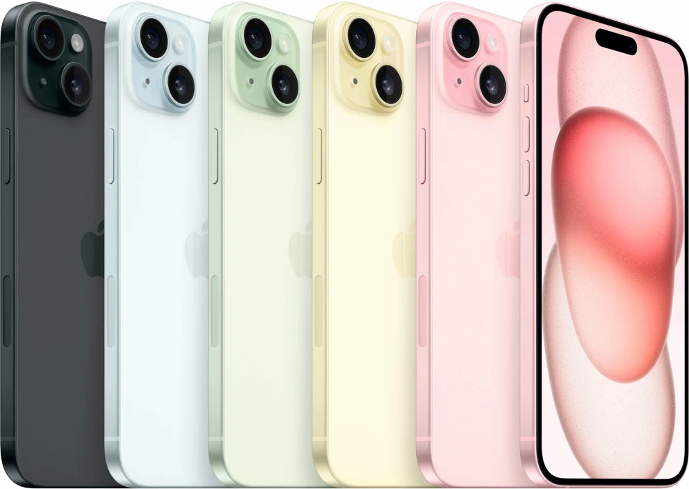 Apple iPhone 15 Голубой
