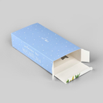 Коробка складная «Расцветай» голубая, 20 x 10 x 5 см