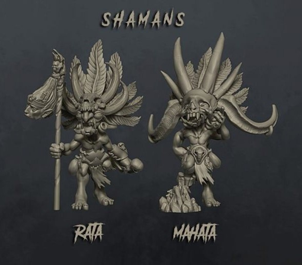 Goblin/Grot Shamans