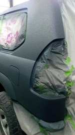 Покраска Раптором Toyota Prado 150