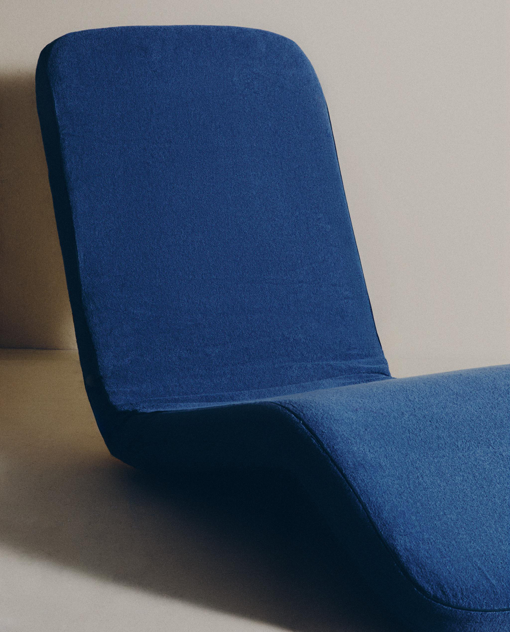 Zara Home наволочка декоративная из хлопка, голубой
