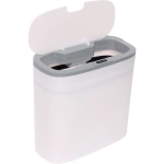 Контейнер для мусора»Smart «14л белый сенсорная крышка работает от батареек LR6 W8626C