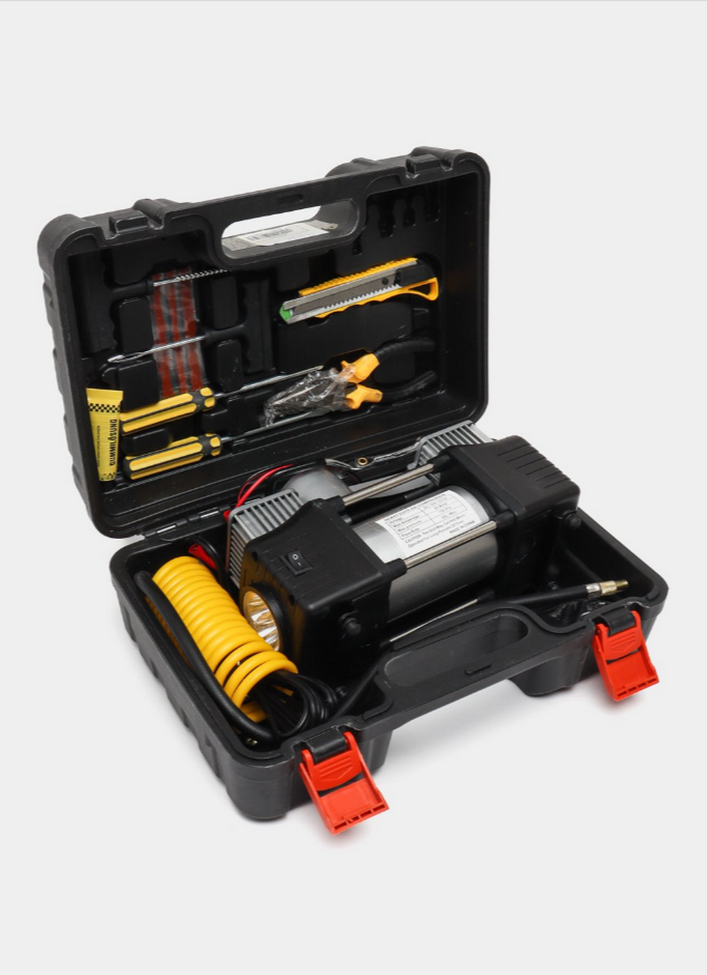 Автокомпрессор с инструментами "Набор" Universal 444